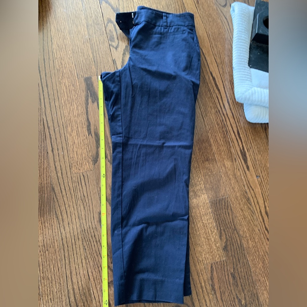 Ann Taylor Kate fit pants navy blue size 4 - Picture 10 of 10